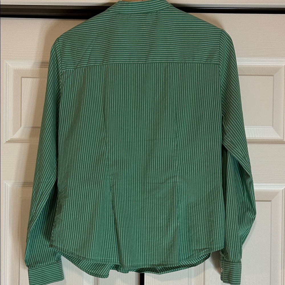 Anthropology Maeve Katherine Knotted Stripped Women’s Top Size 10 - Picture 4 of 8